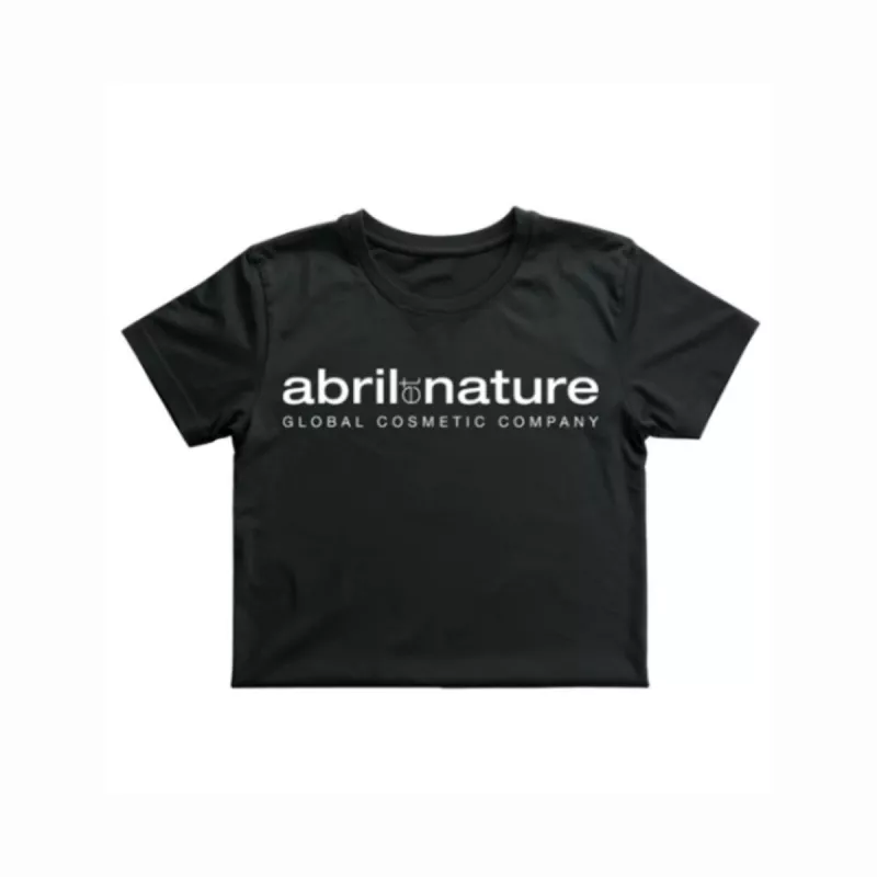 Camiseta negra talla única abril et nature