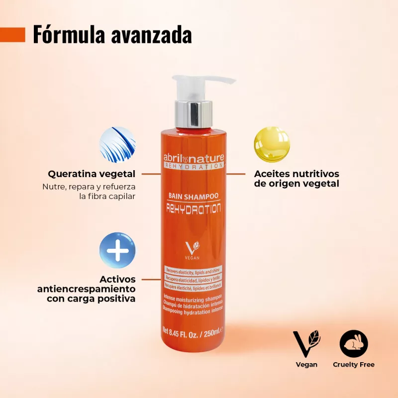 Activos Dorso Champú Rehydration
