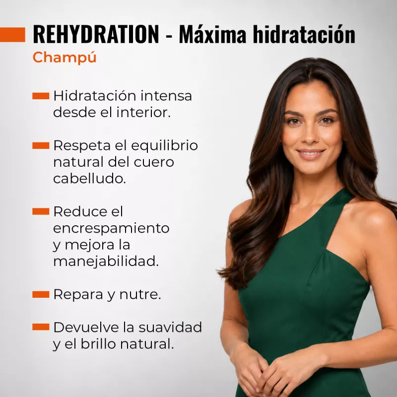 Beneficios Champú Rehydration